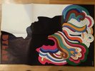 BOB DYLAN Greatest Hits LP w/ Milton Glaser poster KCS 9463 NM