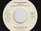 Modern Soul Disco 45 - Van Jones- Say Ow Ow - Arrowhead - NM mp3 - promo