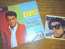 ELVIS PRESLEY different cover brazil lp & BOB DYLAN 7