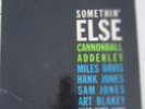 Cannonball Adderly Miles Davis Hank Jones SOMETHIN' ELSE BLUE NOTE Vinyl Record