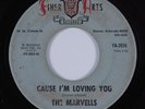 Sweet Soul 45 MARVELLS Cause I'm Loving You FINER ARTS HEAR