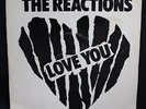 THE REACTIONS Love You RARE KBD POWER POP PUNK 7