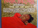 HANK BALLARD+MIDNIGHTERS THOSE LAZY DAYS ULTRA-RARE ORIG '65 KING MONO LP SHRINK