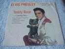 ELVIS PRESLEY-Teddy Bear/Loving You-45 & PICTURE SLEEVE/ORIG RCA LABEL/NM