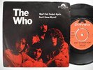THE WHO Won't Get Fooled Again / Don't Know Myself 45 7