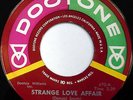 THE DOOTONES 45 Strange Love Affair DOOTONE label VG++ Doo WOP bb2428