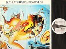 DIRE STRAITS alchemy live VERY 11 uk vertigo 1984 DOUBLE LP PS EX+/EX