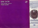 STGBY 633 FRANK GLAZER erik satie piano music volume 1 uk vox 1970 LP PS EX/EX