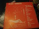 Black Sabbath; Love in Chicago    on LP