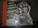 CARMEN MIRANDA DECCA 78 RPM RECORD SET THE SOUTH AMERICAN WAY
