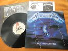 METALLICA - RIDE THE LIGHTNING / MFN 27 / RARE 84 UK LP / OIS / TOP LOOK