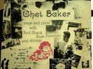 LP  1 Jazz Chet Baker Sings and Plays with Bud Shank Russ Freeman Pacific Jazz
