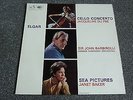Elgar/Jacqueline Du Pre UK LP HMV ASD 655 STEREO S/C 1st EX+