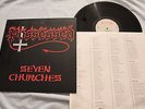 POSSESSED - Seven Churches - Vinyl, first press Roadrunner Records 1985, OIS