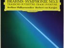 KARAJAN BRAHMS SYMPHONY NO.3 DGG ED.1 DIGITAL 427496-1 NM