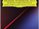 KARAJAN BRAHMS SYMPHONY NO.2 DGG ED.1 DIGITAL 423142-1 NM