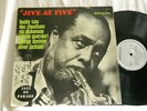 BUDDY TATE Jive At Five Doc Cheatham Vic Dickenson George Duvivier SIGNED LP