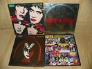 KISS, 4 ALBUMS, UNMASKED, ASYLUM, DOUBLE PLATINUM, GEN SIMMONS