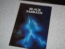 BLACK SABBATH Orig 1975 North American Summer Tour SABOTAGE CONCERT PROGRAM BOOK