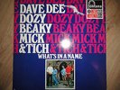 DAVE DEE, DOZY, BEAKY, MICK & TICH - What`s In A Name - LP Fontana