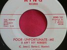 J.J. Barnes - Poor Unfortunate Me  45RPM