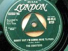 the coasters-the shadow knows original london tri centre vinyl single 45 rare