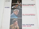 ASD 655 (1st Ed. – S/C) ELGAR: CELLO CONCERTO etc – DU PRE / BARBIROLLI – EX+
