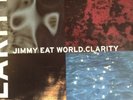 Jimmy Eat World Clarity Double Lp Clear Colored Vinyl 180 G 2007 W/ Lyric Poster