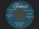 LULA REED puddentane R&B SOUL 45 on FEDERAL