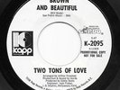 Latin Soul 45 TWO TONS OF LOVE Brown & Beautiful/It's A Sad Situation HEAR