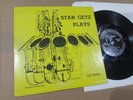 STAN GETZ plays CLEF JAZZ MONO 10” LP David Stone Martin Art