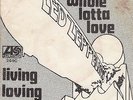 LED ZEPPELIN  Whole Lotta Love PICTURE SLEEVE 45 record + juke box strip RARE