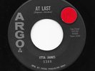 Classic Soul Ballad 45 ETTA JAMES At Last/I Just Want To Make Love To You Argo