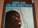 Albert King LP Live Wire Blues Power UK Stax 1st Press Mono  EX / EX flip back