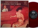 PAGE CAVANAUGH Carries The Torch ERA LP red vinyl jazz vocal cheesecake cover