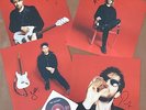 ENGLISH GRAFFITI The Vaccines Deluxe SIGNED Hand Numbered LP Red  Black Vinyl CD