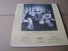 MARGUERITE LONG FAURE BALLADE RAVEL CONCERTO COLUMBIA FCX 169 BAGUETTE FRANCE LP