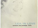 RARE original BARBARA LEA Lea In Love dg PRESTIGE jazz LP W. 50th St 1957