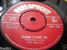 Beatles Please Please Me 1st Press UK 45 7 inch Red Label . Real quality copy