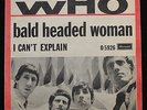 The WHO Bald Headed Woman RARE Danish 45 + PS Nice 7