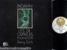 DEVY ERLIH paganini 24 caprices pour violon RARE FRENCH ADES 19003/4 DOUBLE LP