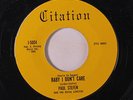 PAUL STEFEN & ROYAL LANCERS: Baby I Don't Care / Angel In My Eyes 45 Oldies