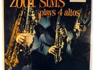ZOOT SIMS PLAYS 4 ALTOS-ORIGINAL MONO LP