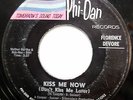 FLORENCE DEVORE 45 Kiss Me Now / We're Not Old Enough TEEN Pop PHI-DAN w2490
