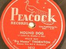 BIG MAMA THORNTON Hound Dog / Night Mare 1612 PEACOCK 78 RARE VG