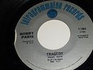 BOBBY PARIS Tragedy / Per-So-Nal-Ly TETRAGRAMMATON 1504 SOUL 45