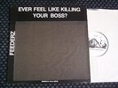 FEEDERZ - EVER FEEL LIKE KILLING YOUR YOUR BOSS - ORIG PRESS PUNK / HARDCORE LP