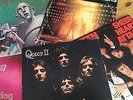Vintage QUEEN LP lot, 5 vinyl record albums   Debut, II, Live Killers, Sheer
