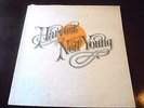 Neil Young Harvest LP Sterling stampers textured cover MS 2032 lyric sheet