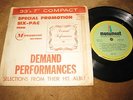 ROY ORBISON BOB MOORE JERRY BYRD Monument Promo 6 Songs EP  33 RPM